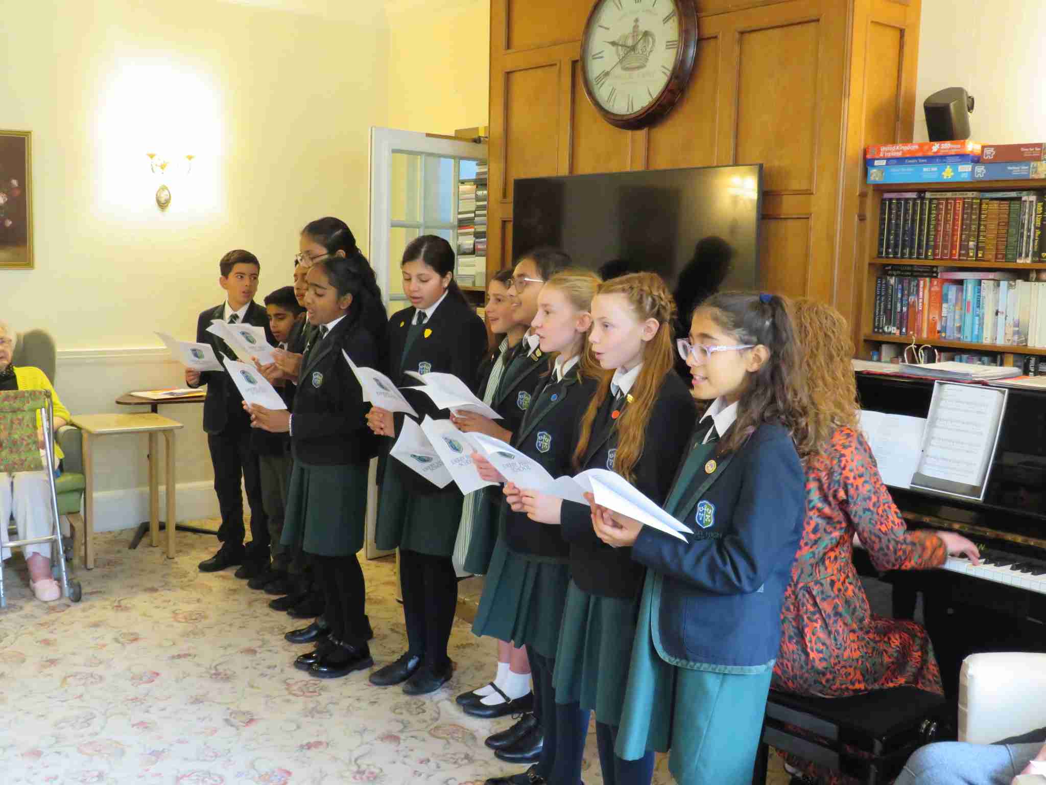 Primary Choir at Brookfields